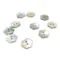 HobbyArts Perlemorsknapper Blomst 15 mm, 10 stk