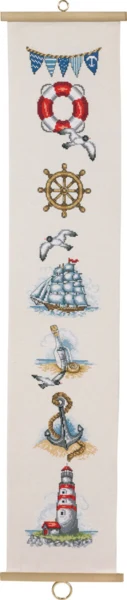 Broderikit Maritim B5159/18 klokkestreng 18 x 90 cm
