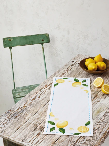 Broderikit Limone 25 x 61 cm