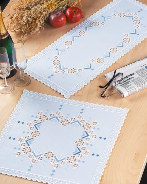 Broderikit Hardanger 27 x 65 cm