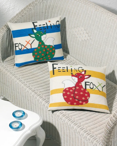 Broderikit Feeling Foxy 40 x 35 cm