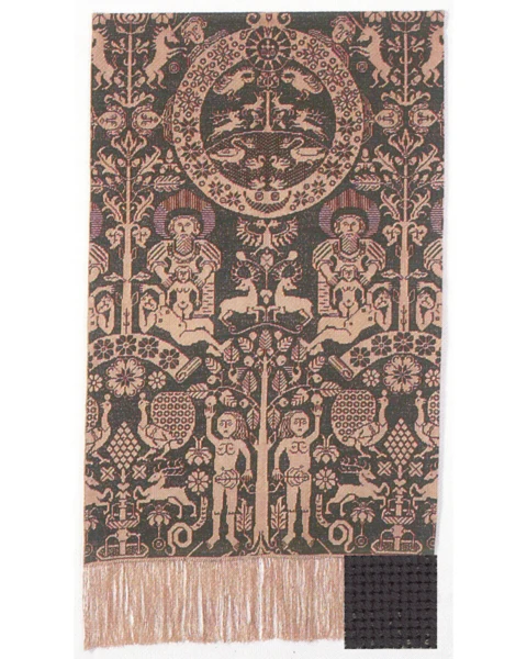 Broderikit Beidewand mørk grøn 82 x 146 cm