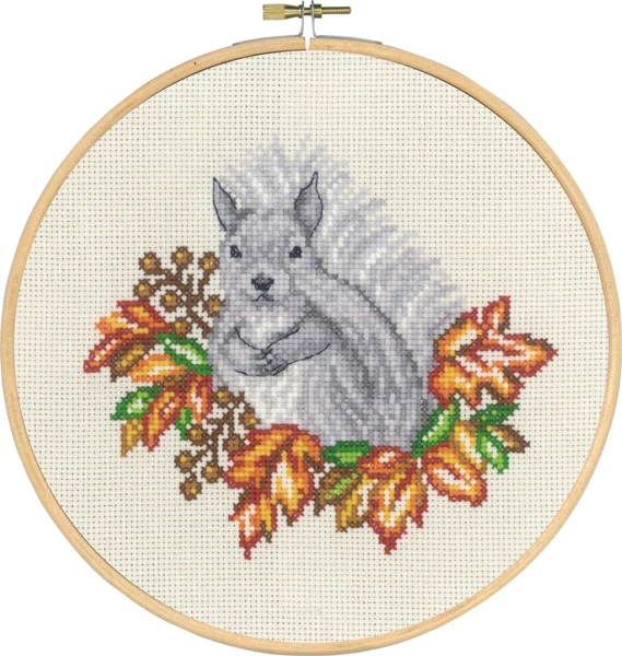 Broderikit Egern efterår m/5810/20 20 Ø cm