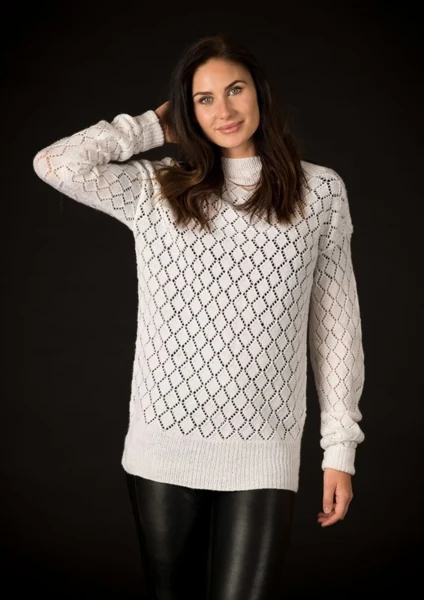Bluse med hulmønster i Mayflower 1 Class