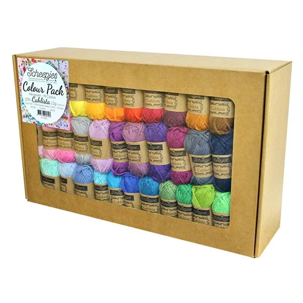 Scheepjes Cahlista Farvepakke - 109 ngl x15g