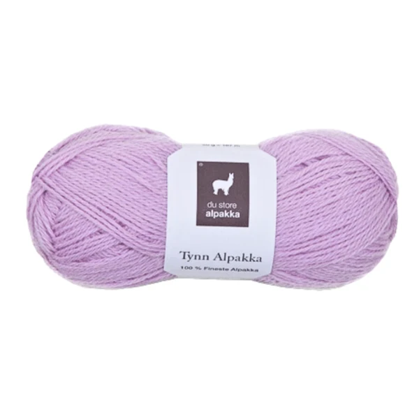 Du Store Alpakka Tynn Alpakka 172 Lys rosa