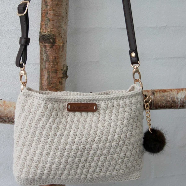 Go Handmade Star Stitch Small Taske
