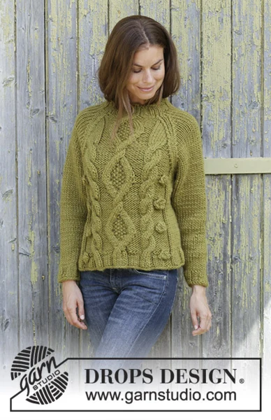 196-32 Green Tea by DROPS Design