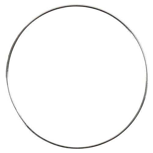 Metalring Sølv 7 cm, 10 stk