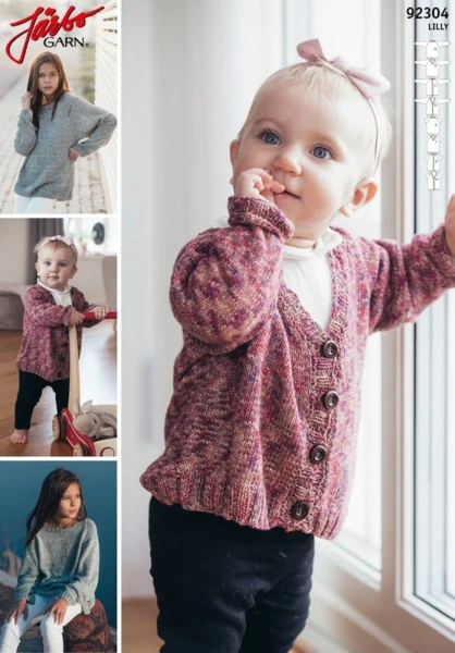 92304 Basisopskrift med Raglan til Børn og Baby