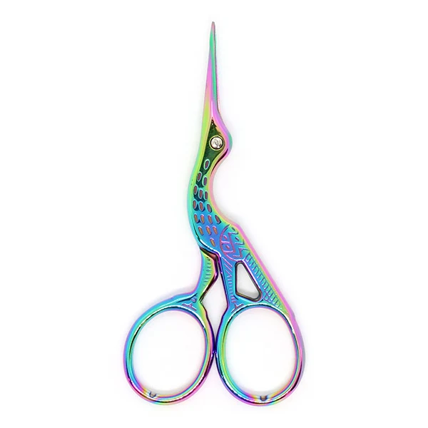 Saks Stork Regnbue, 9 cm