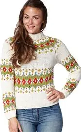 MØNSTRET SWEATER