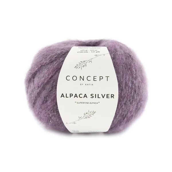 Katia Alpaca Silver 274 Syren-sølv