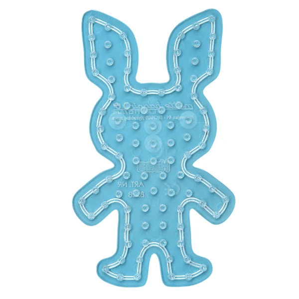 Hama Maxi stiftplade, transparent - Kanin 8228