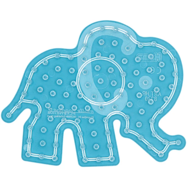 Hama Maxi stiftplade, transparent - Klovn 8219