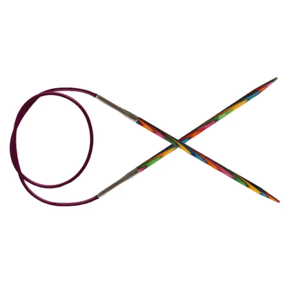 KnitPro Symfonie FASTE Rundpinde 60 cm (2.00-12.00mm)