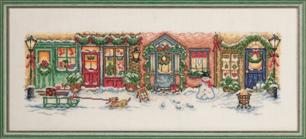 Permin Julebroderi - Julegaden 71x30cm