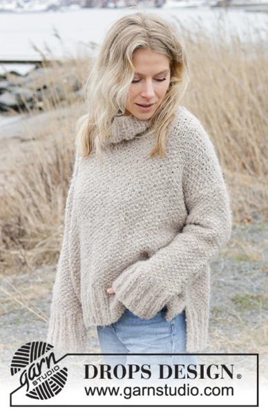243-24 Outdoor Escape Sweater by DROPS Design