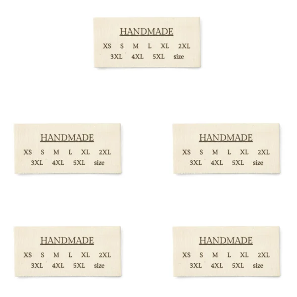 Handmade with sizes Voksenstørrelser
