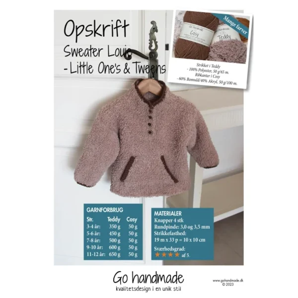87120 Sweater Louie - Little One's and Tweens