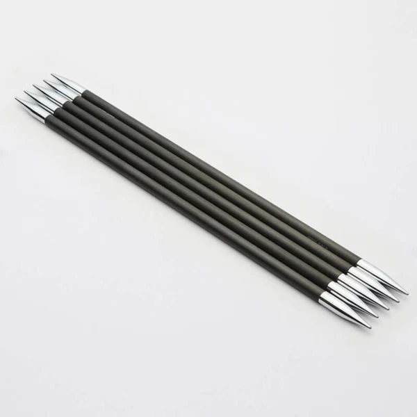 KnitPro Karbonz strømpepinde 15 cm