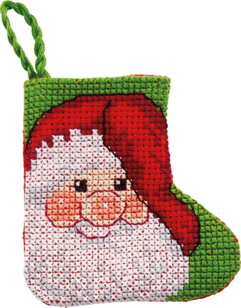 Broderikit Julemand 7 x 7 cm