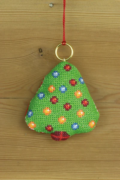 Broderikit Juletræ 8 x 8 cm