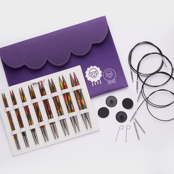 KnitPro Symfonie Udskiftelige Rundpindesæt Deluxe