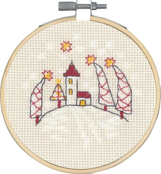 Broderikit Kirken m/5810/10 10 Ø