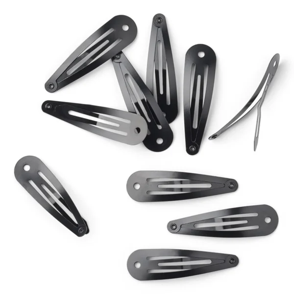 LindeHobby Knækspænder, Sort, 45x14 mm, 10 stk