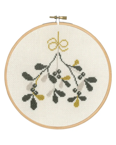 Broderikit Mistelten 18 Ø