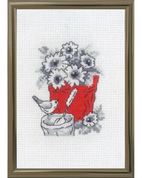 Broderikit Krukke R5794 10 x 15 cm