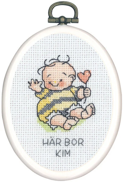 Broderikit Kim 1 m/R5961/00 7 x 9 cm