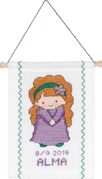 Broderikit Jomfru B5129/18 18 x 25 cm