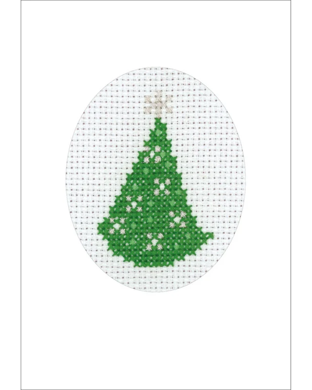 Broderikit Grantræ med stjerner 5883/00