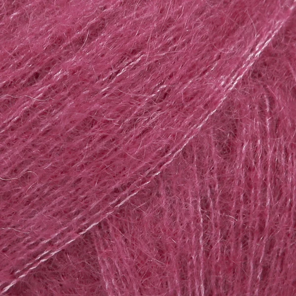 DROPS Kid-Silk 17 Mørk rosa