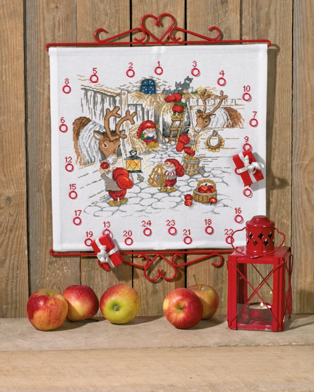 Broderikit Julestalden B5125/40 40 x 38 cm