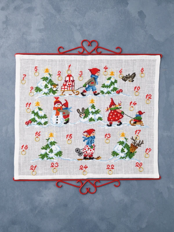 Broderikit Nissebørn 5125/55 55 x 47 cm