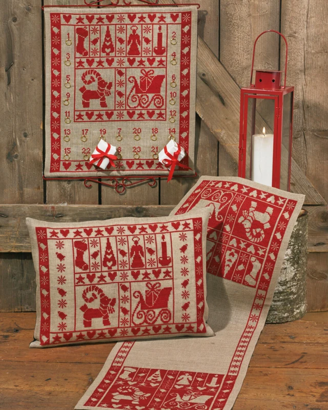 Broderikit Julestemning B 5135/45 45 x 50 cm