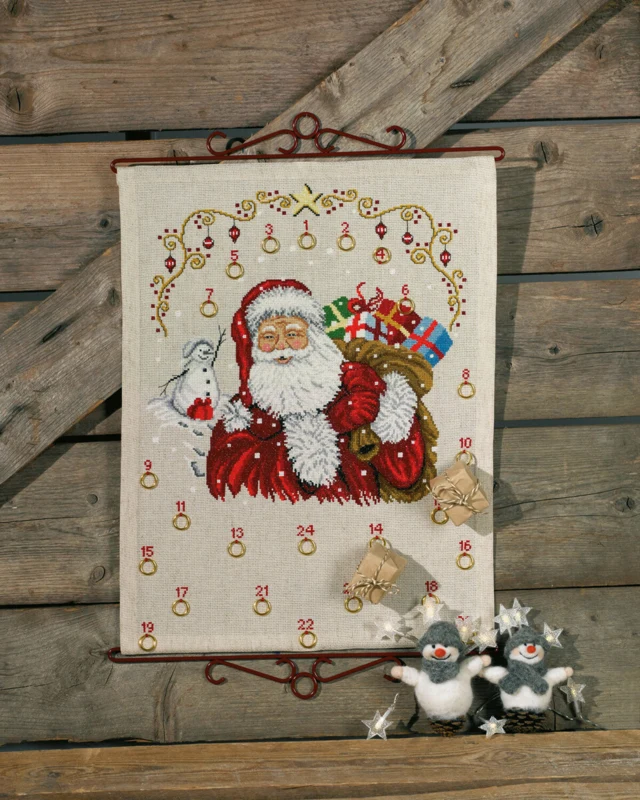 Broderikit Julemand/snemand B5135/40 40 x 52 cm