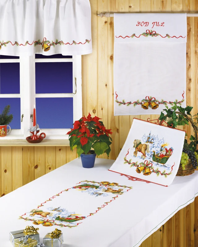 Broderikit Kane i Landskab 230 x 140 cm