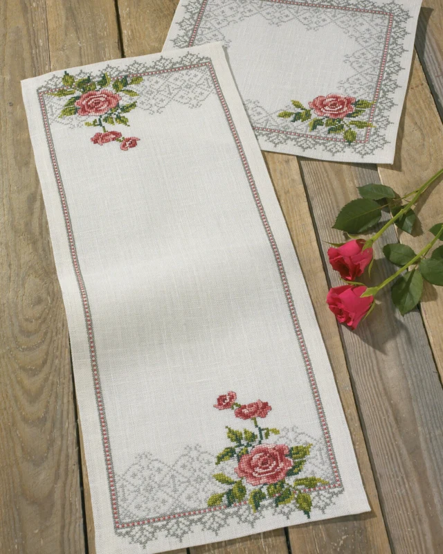 Broderikit Kamelia 28 x 72 cm