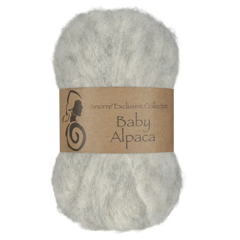 Viking Snorre Baby Alpaca 312 Perlegrå