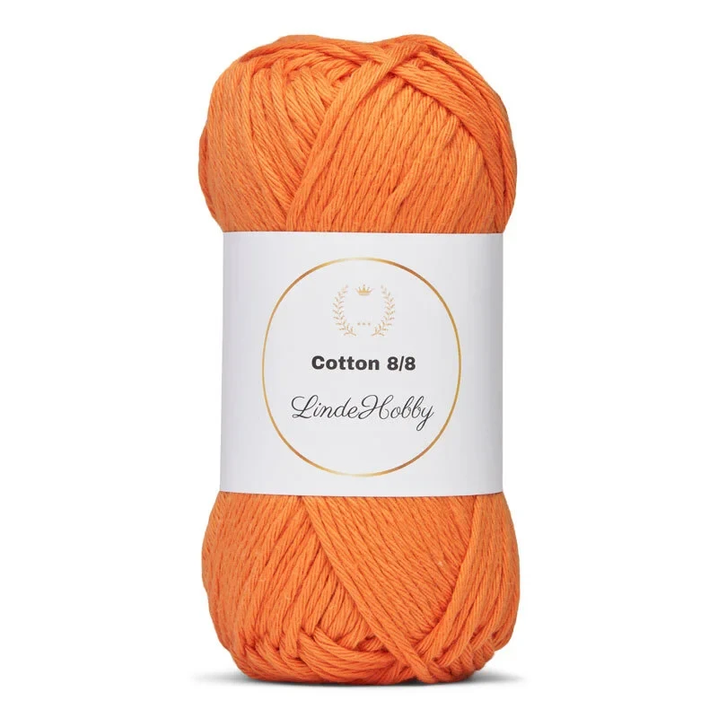 LindeHobby Cotton 8/8 - Soft Pastel Dream, 10 ngl 042 Albicocca