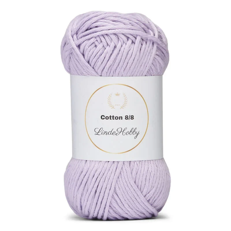LindeHobby Cotton 8/8 - Soft Pastel Dream, 10 ngl 076 Flower