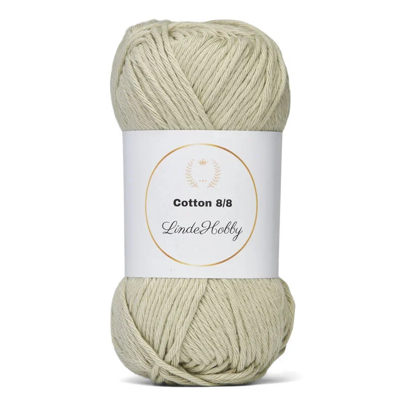 LindeHobby Cotton 8/8 - Soft Pastel Dream, 10 ngl 048 Alga
