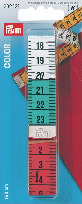 Prym Målebånd, Color, 150 cm
