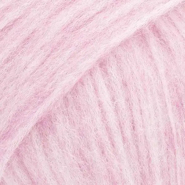 DROPS Air 08 Lys rosa (Mix) - mørkere i virkeligheden