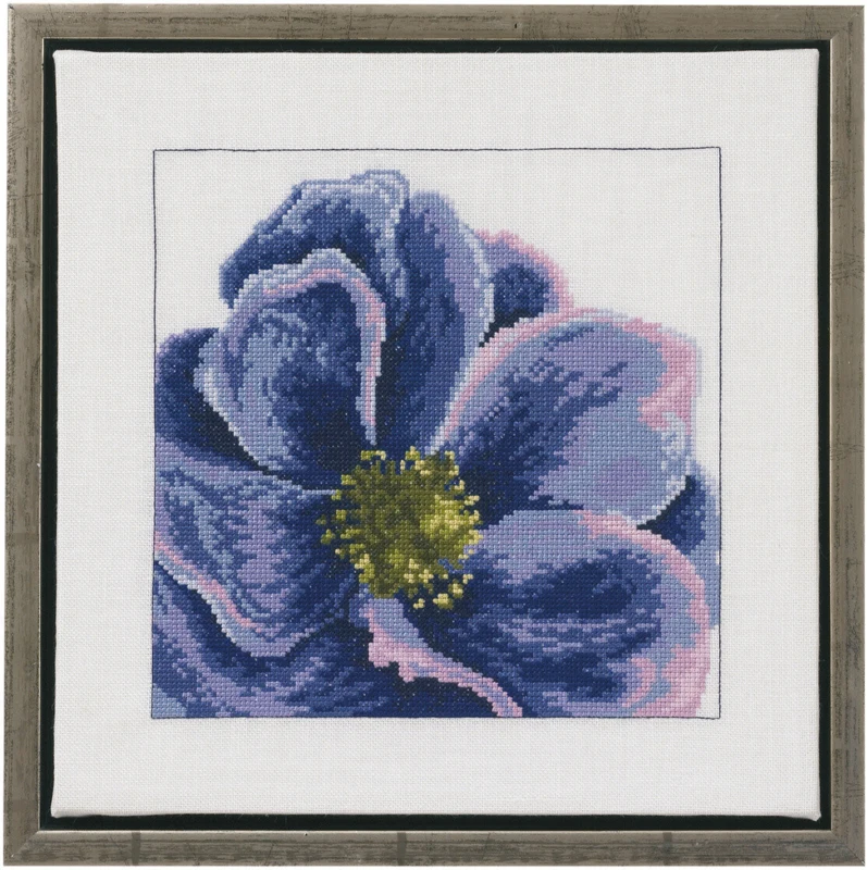Broderikit Clematis 30 x 30 cm