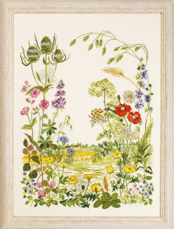 Broderikit Edderkoppespind 33 x 45 cm R5409 #